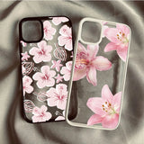 Pink Floral Sakura Lily